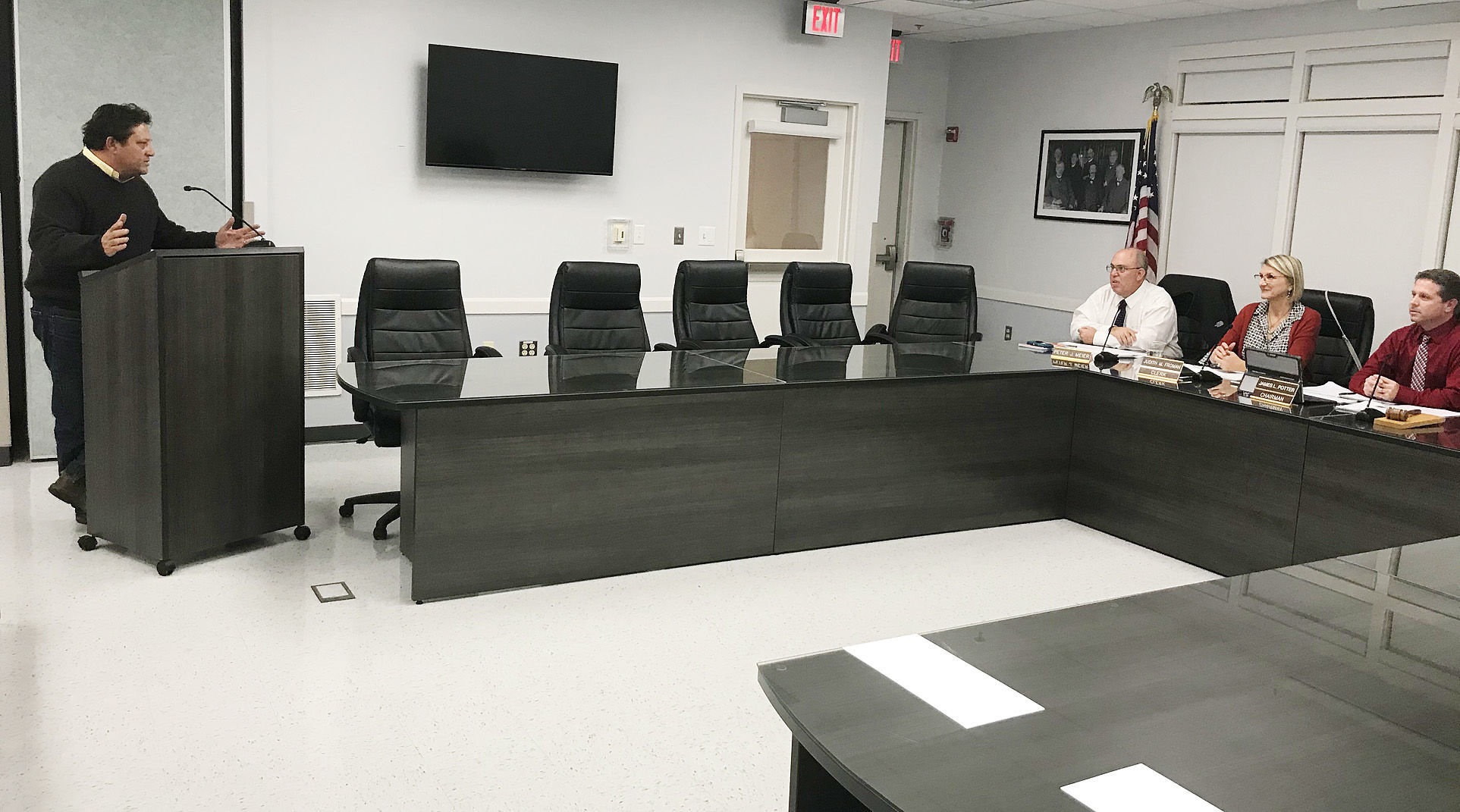 Michienzi Addresses Sewer Commission